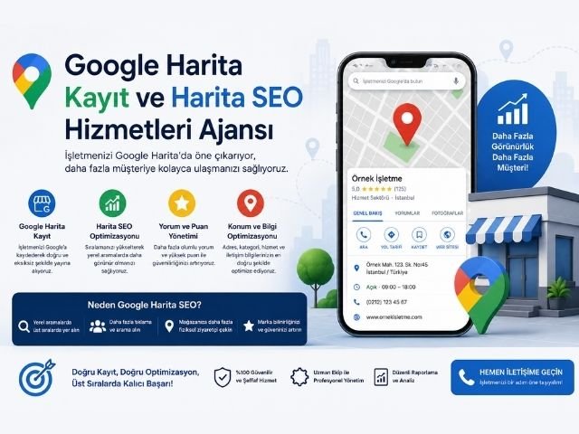 Google Harita Kayıt ve Harita SEO Hizmetleri Ajansı